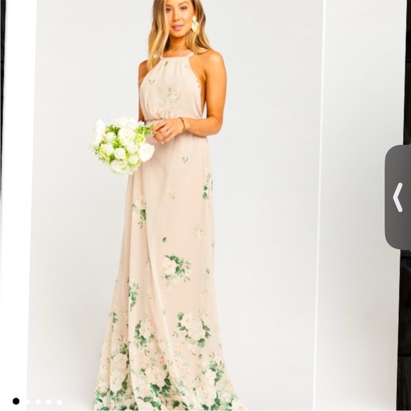 Show Me Your Mimi nude floral maxi - Picture 2 of 12